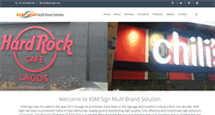 Desktop Screenshot of ksmsign.com